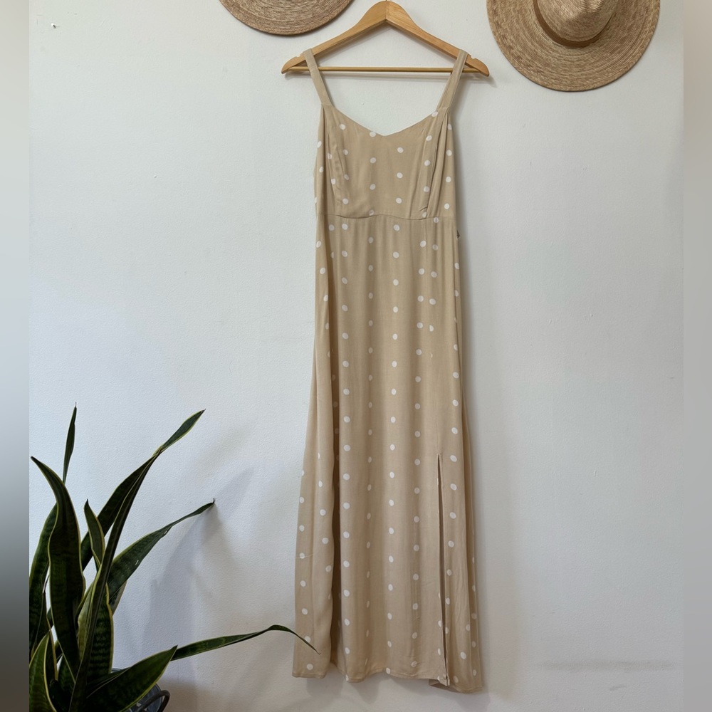 NWT Polka Dot Maxi Dress